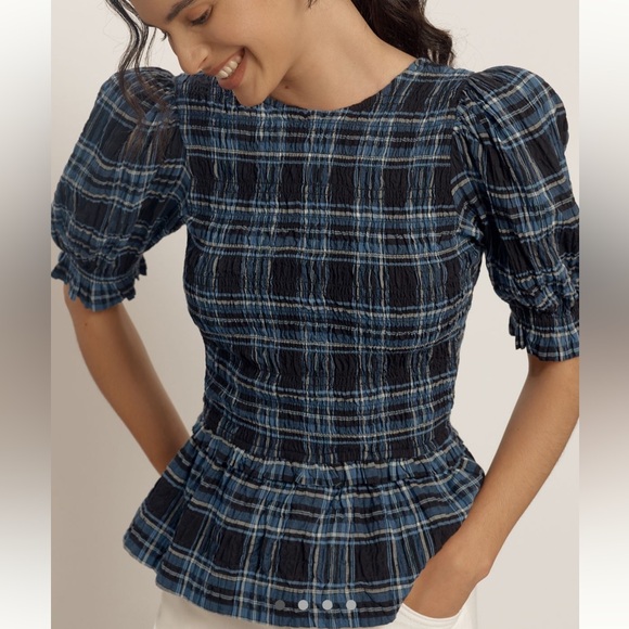 Damson Madder Tops - NWT Damson Madder Bluebelle Blouse